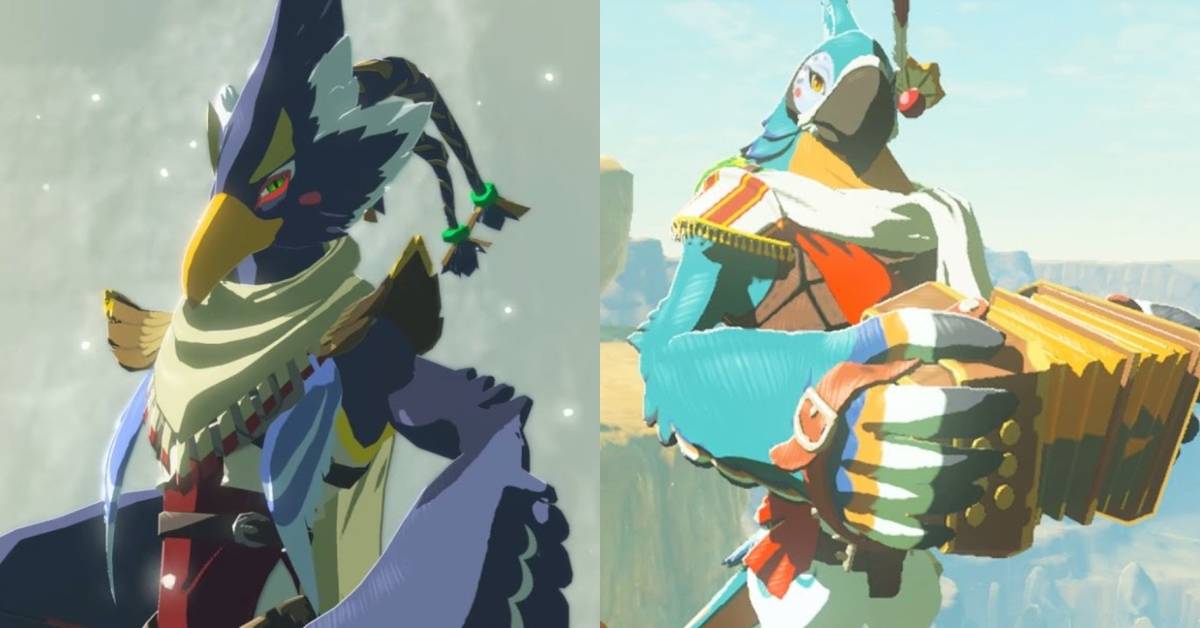 Zelda Rito Link Zelda Botw Rito Drawings ArtStation Breath Of The Wild Rito Link,