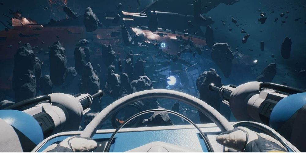 Vehicles Help Players Traverse Space At High Speed In Breathedge