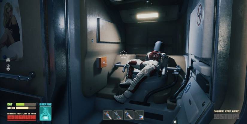 A Crewmate Who Met An Unfortunate End During The Shipwreck In Breathedge