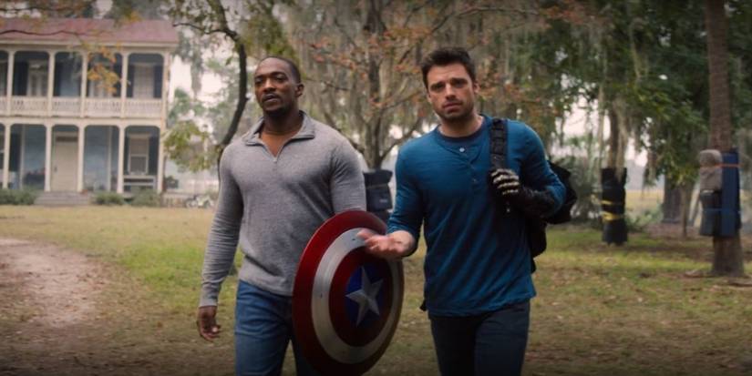 Winter Soldier Sam Wilson Bucky Barnes bromance