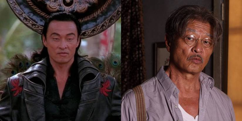 Cary-Hiroyuki Tagawa as Shang Tsung vs Cary-Hiroyuki Tagawa Now