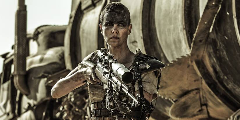 Charlize Theron as Furiosa in Mad Max Fury Road