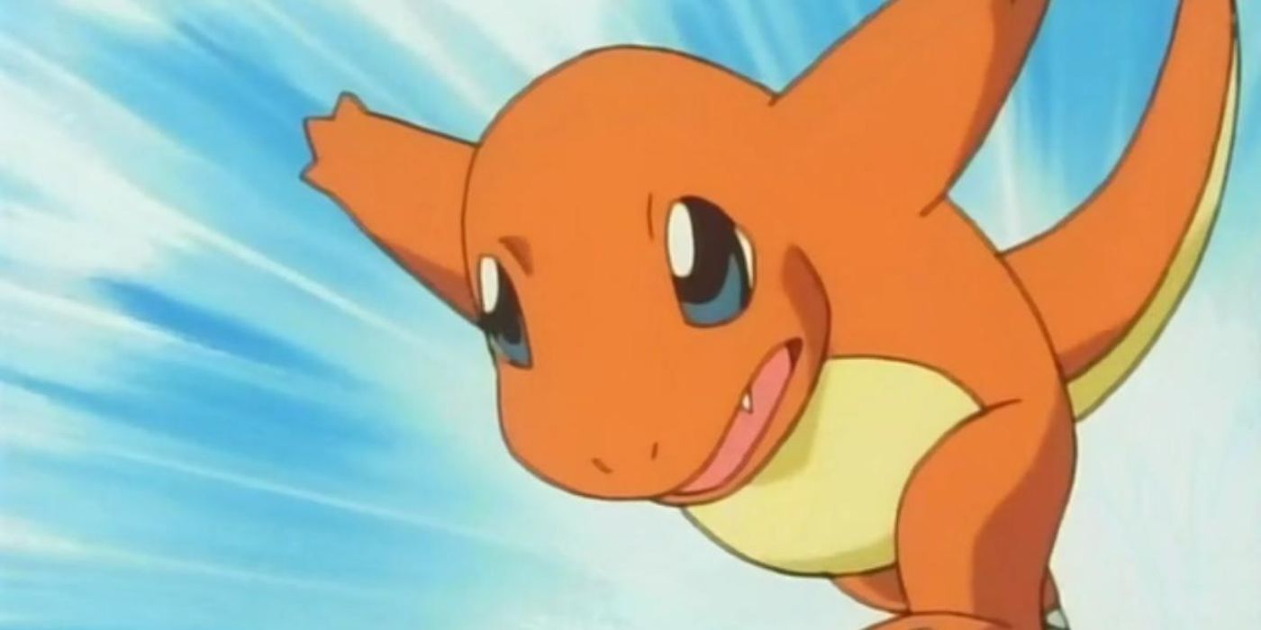 Pokemon Charmander Charges Into Battle