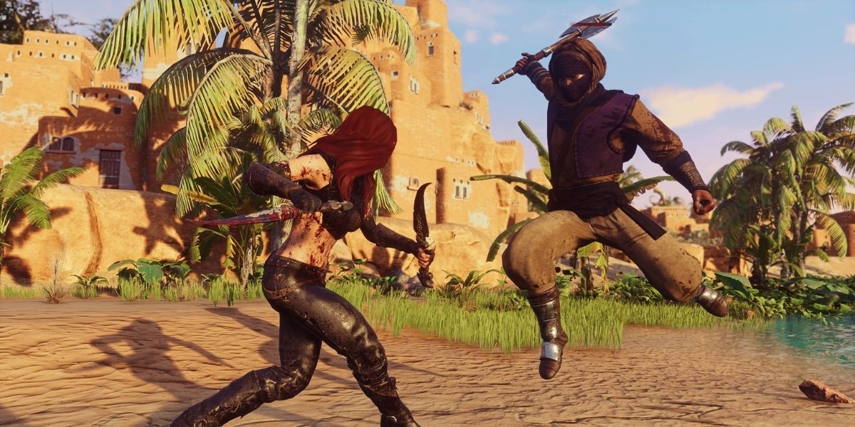 Start doing combat early in Conan Exiles