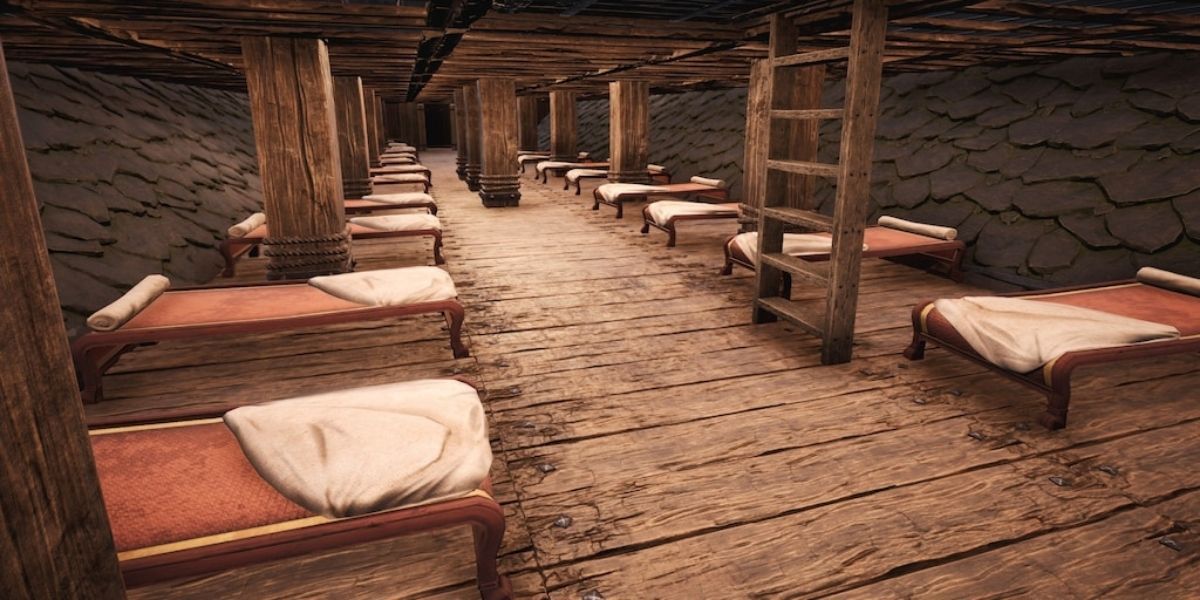 Craft A bed in conan Exiles