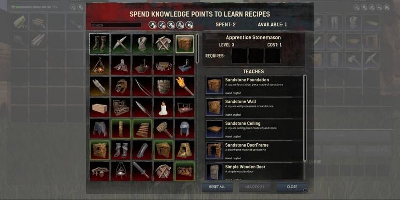 Level up correctly in Conan Exiles