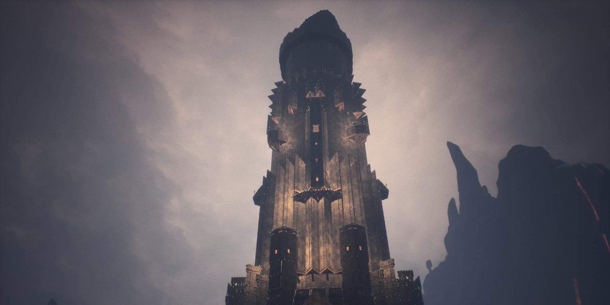 Players should start at the bottom when building a tower in Conan Exiles