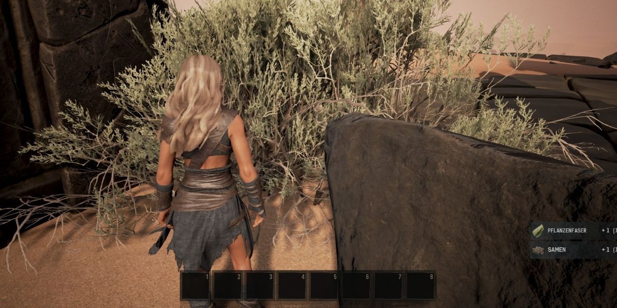 Gather resources early in Conan Exiles
