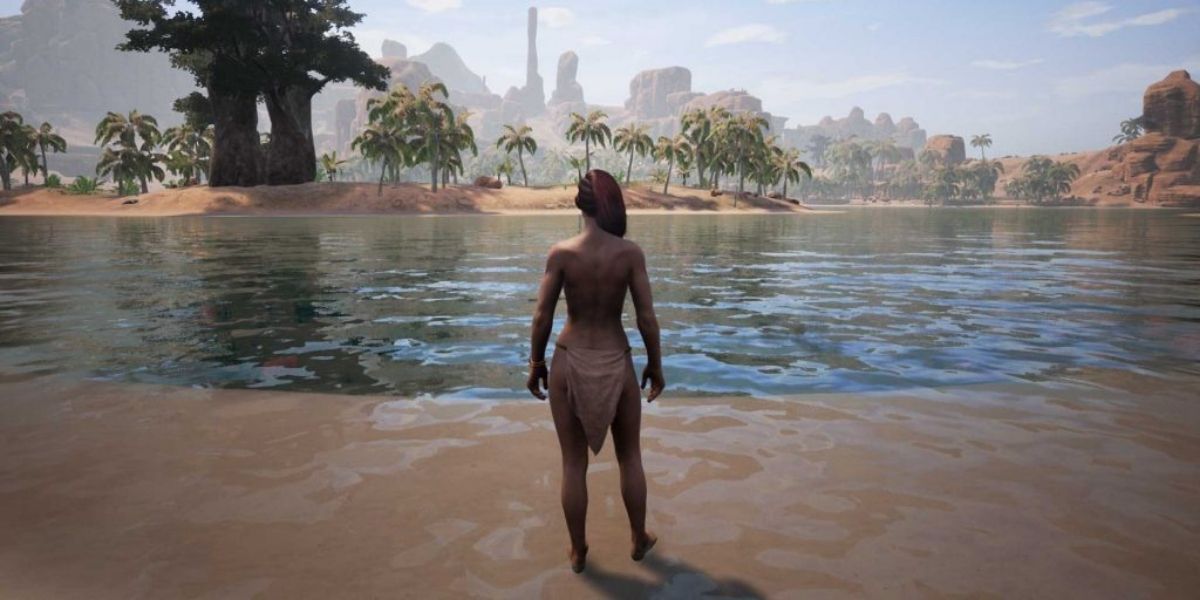 Dont forget to grab water when starting off in Conan Exiles