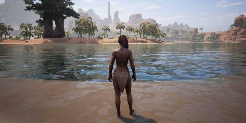 Dont forget to grab water when starting off in Conan Exiles