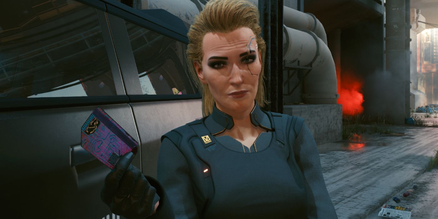 Cyberpunk 2077 Militech Woman Мередит Стаут