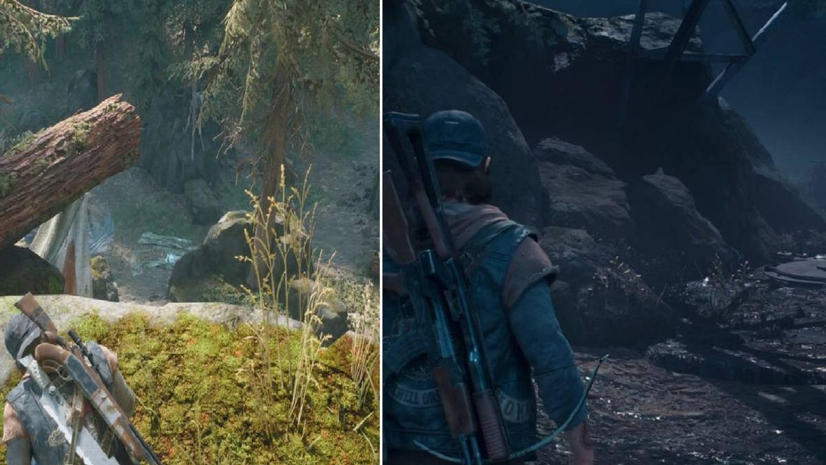Days Gone split image side missions screenshots Deacon