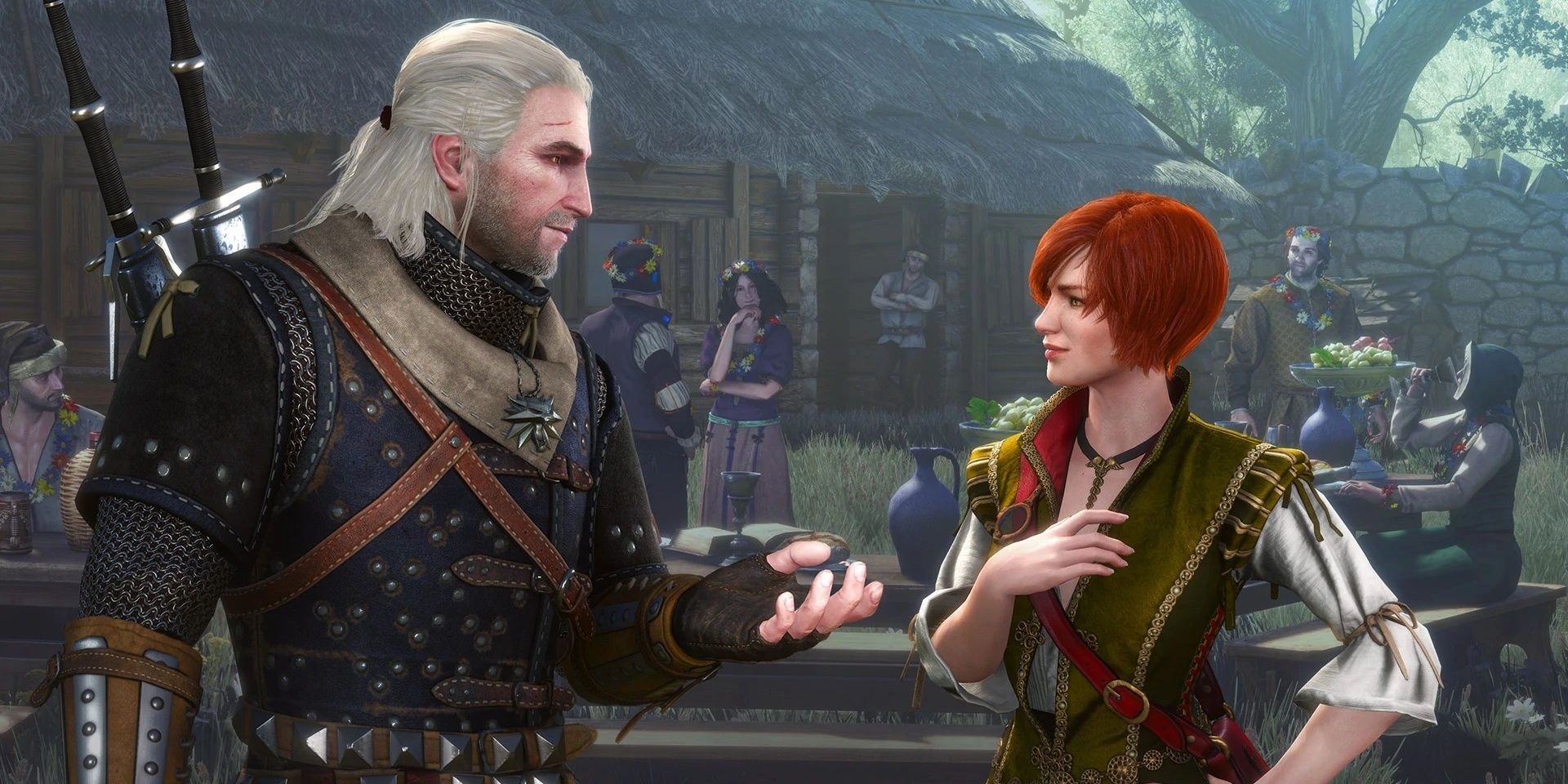 Geralt & Shani From The Witcher 3 Hearts Of Stone