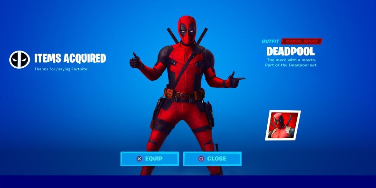 Deadpool Skin in Fortnite