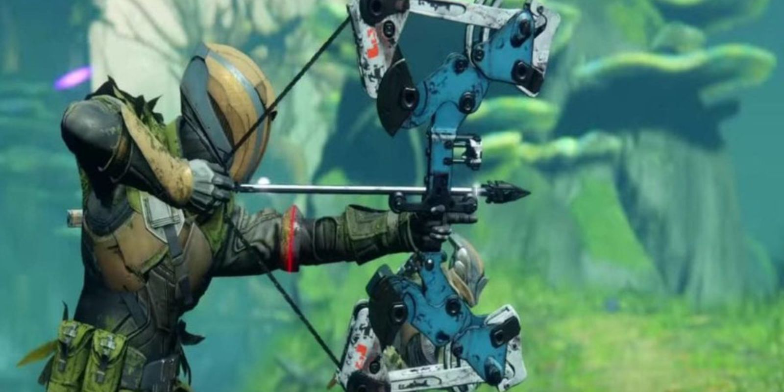 Destiny 2 Guardian Using Leviathan's Bow