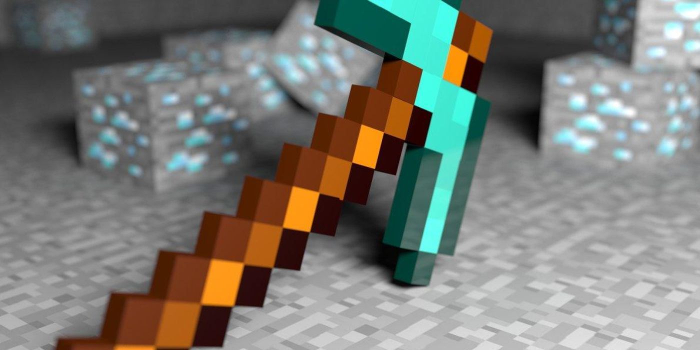 Diamond Pickaxe Ancient Debris Minecraft