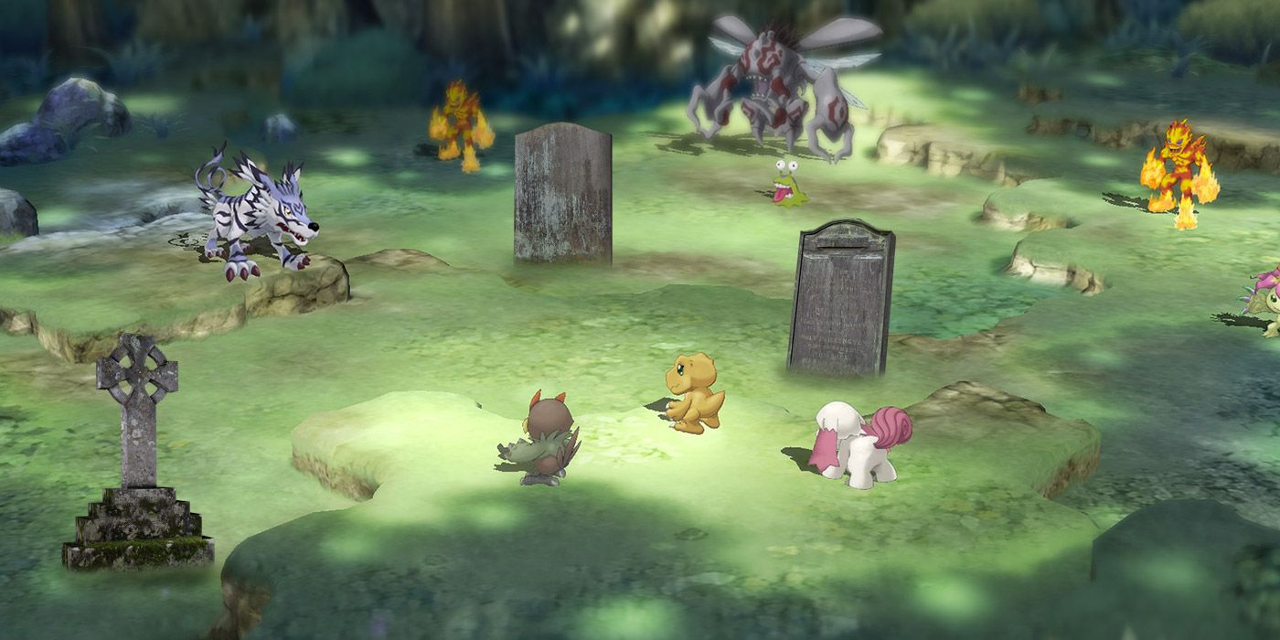 Digimon Survive Gravestones