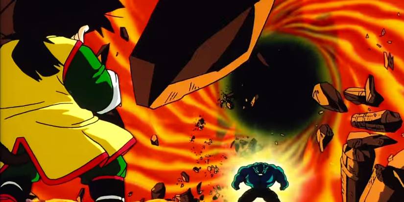 Dragon Ball Dead Zone Screenshot Of Gohan and Garlic Jr With Dead Zone