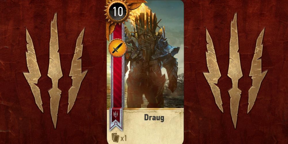 Draug Witcher 3 Gwent Monsters Deck