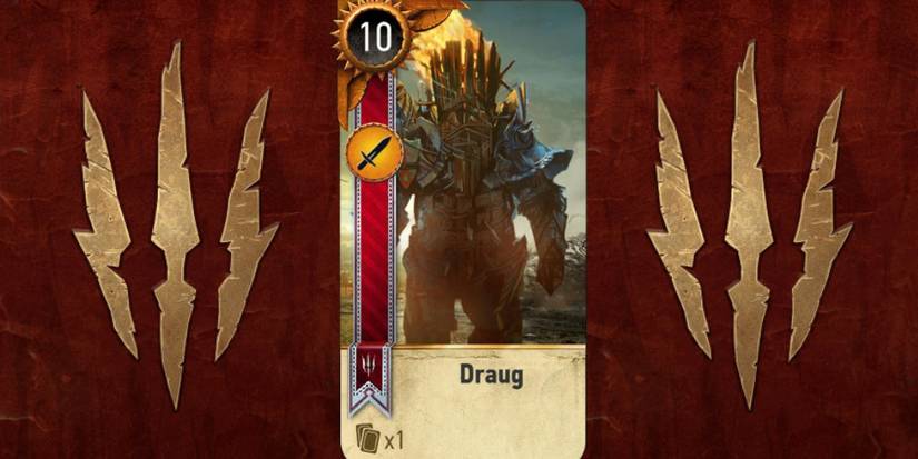 Draug Witcher 3 Gwent Monsters Deck