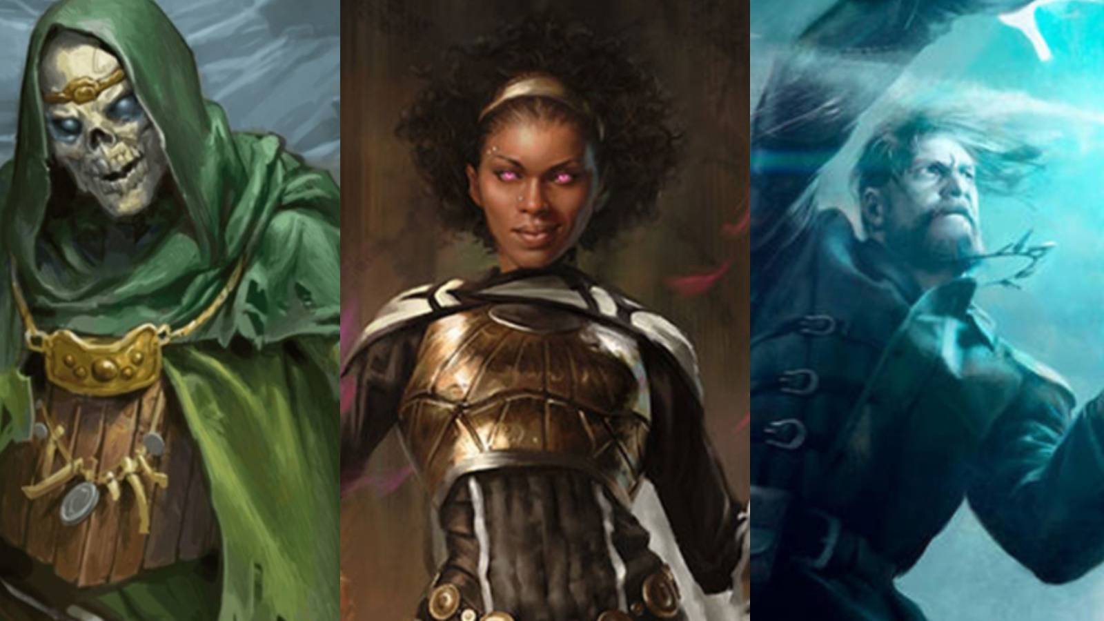 D&D artwork of spellcasters