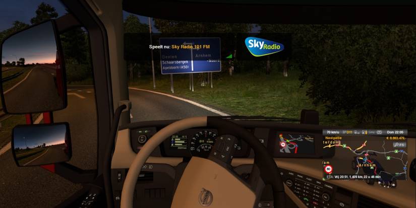 ETS2 Local Radio mod in Euro Truck Simulator 2