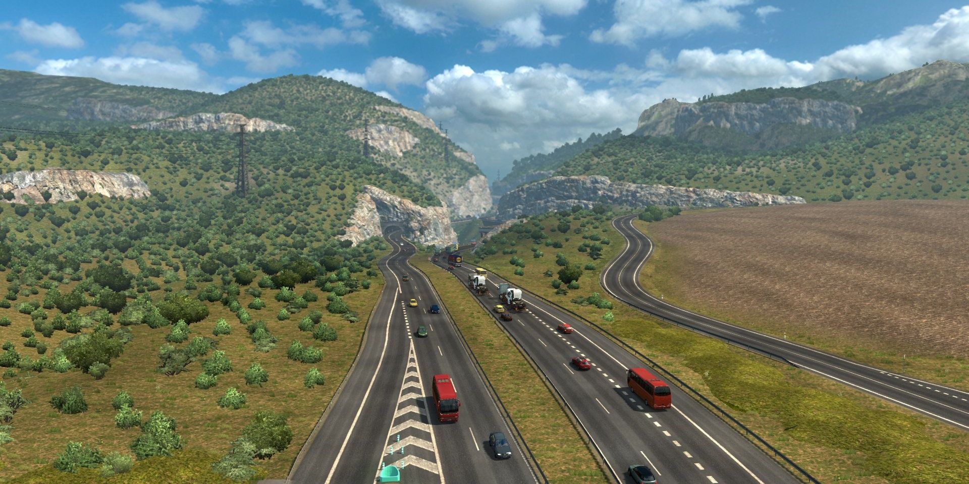 ProMods Europe Map mod in Euro Truck Simulator 2