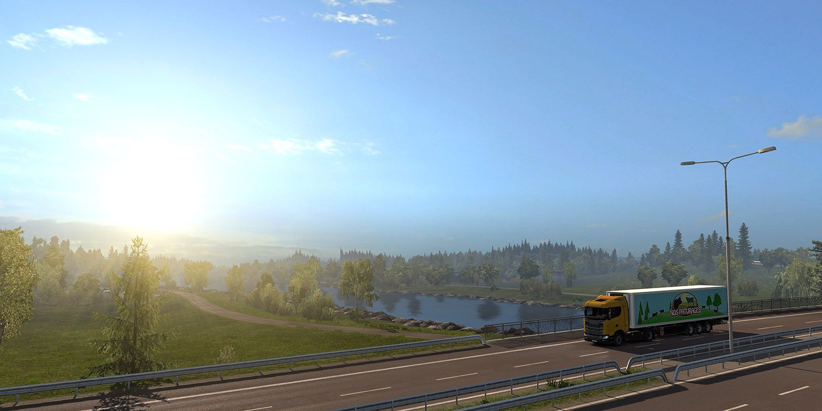 Realistic Graphics Mod in Euro Truck Simulator 2