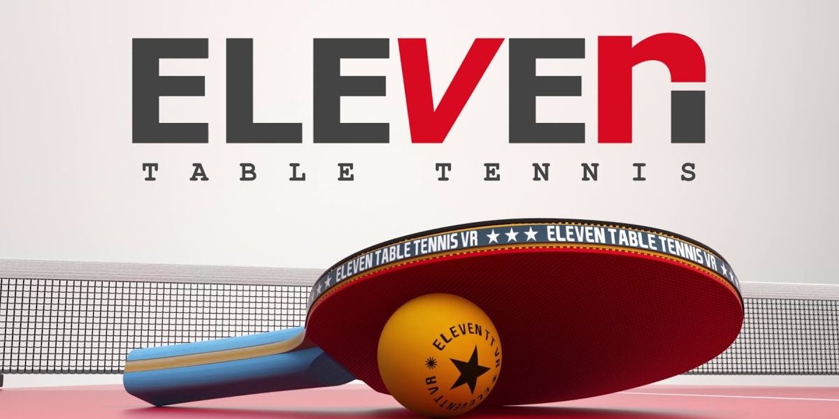 A paddle and ping pong ball with the logo