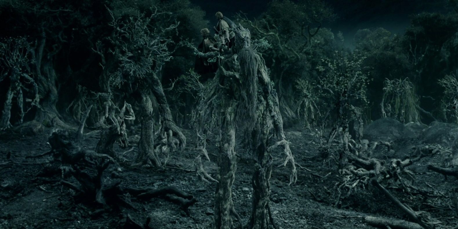 The Ents go to war in The Lord of the Rings