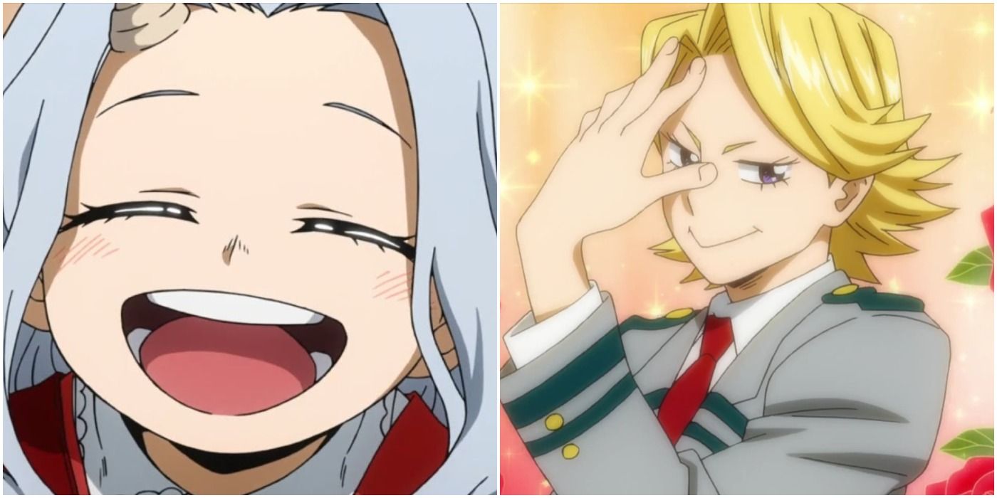 Eri and Aoyama in My Hero Academia