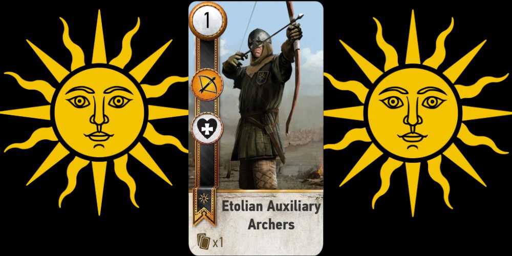 Etolian Auxiliary Archers Nilfgaard Deck Witcher 3
