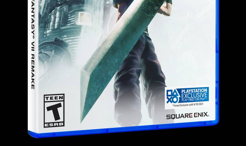 FF7 Remake box art lists the last date of exclusivity as April 10th, 2021.
