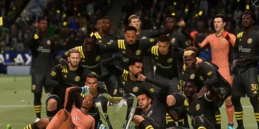 FIFA 21 Columbus Crew Celebrating