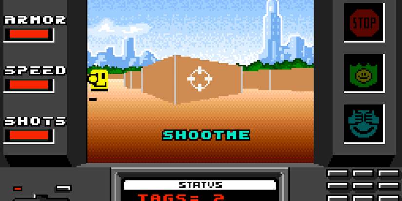 Faceball 2000 SNES game