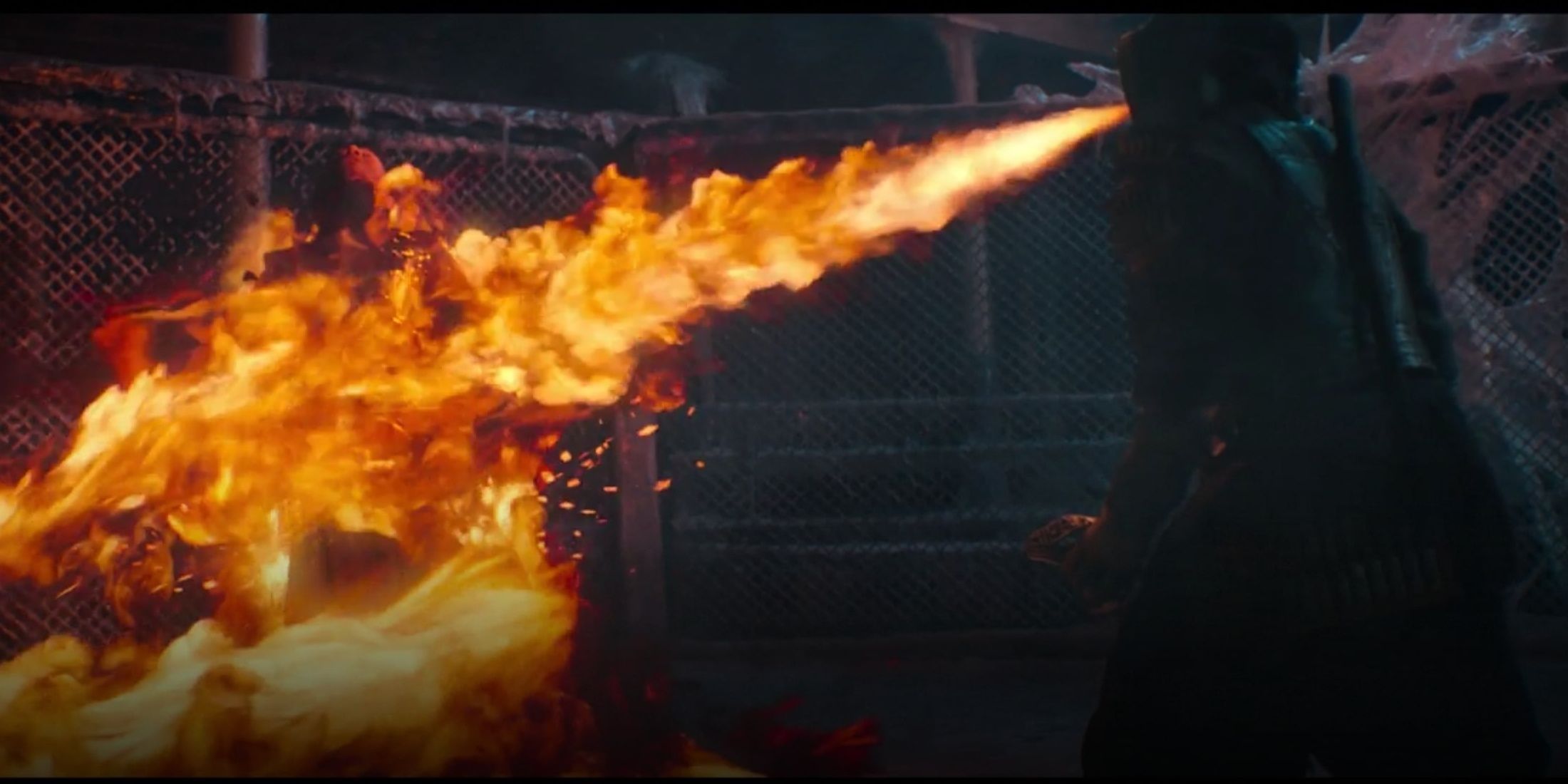 Scorpion breathing fire Mortal Kombat 2021