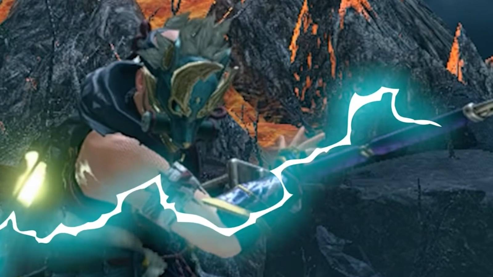 Hunter Posing With Long Sword