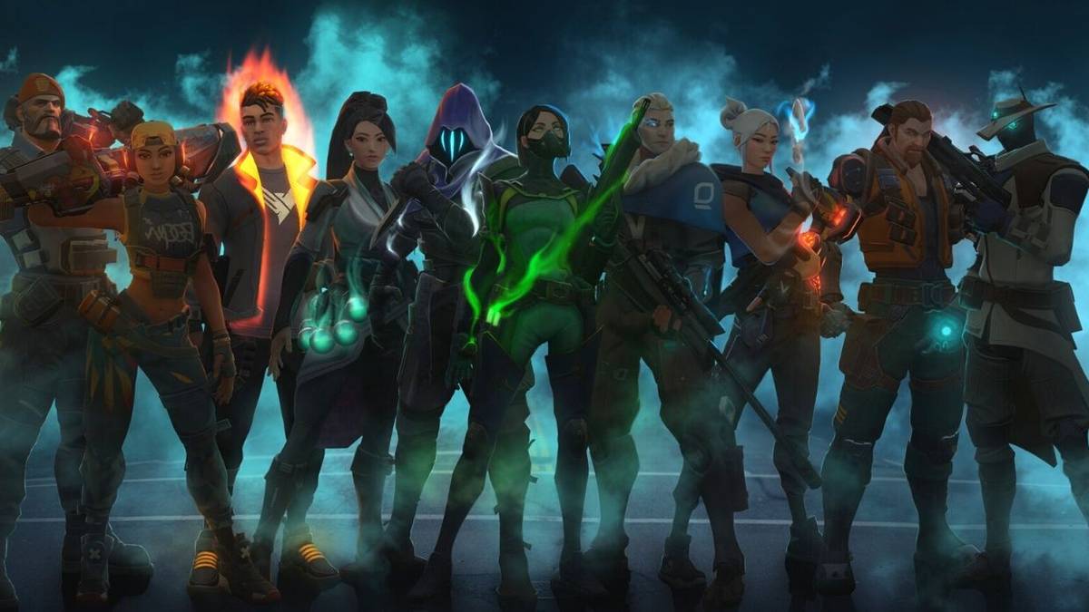 Valorant Agents Lineup Wallpaper