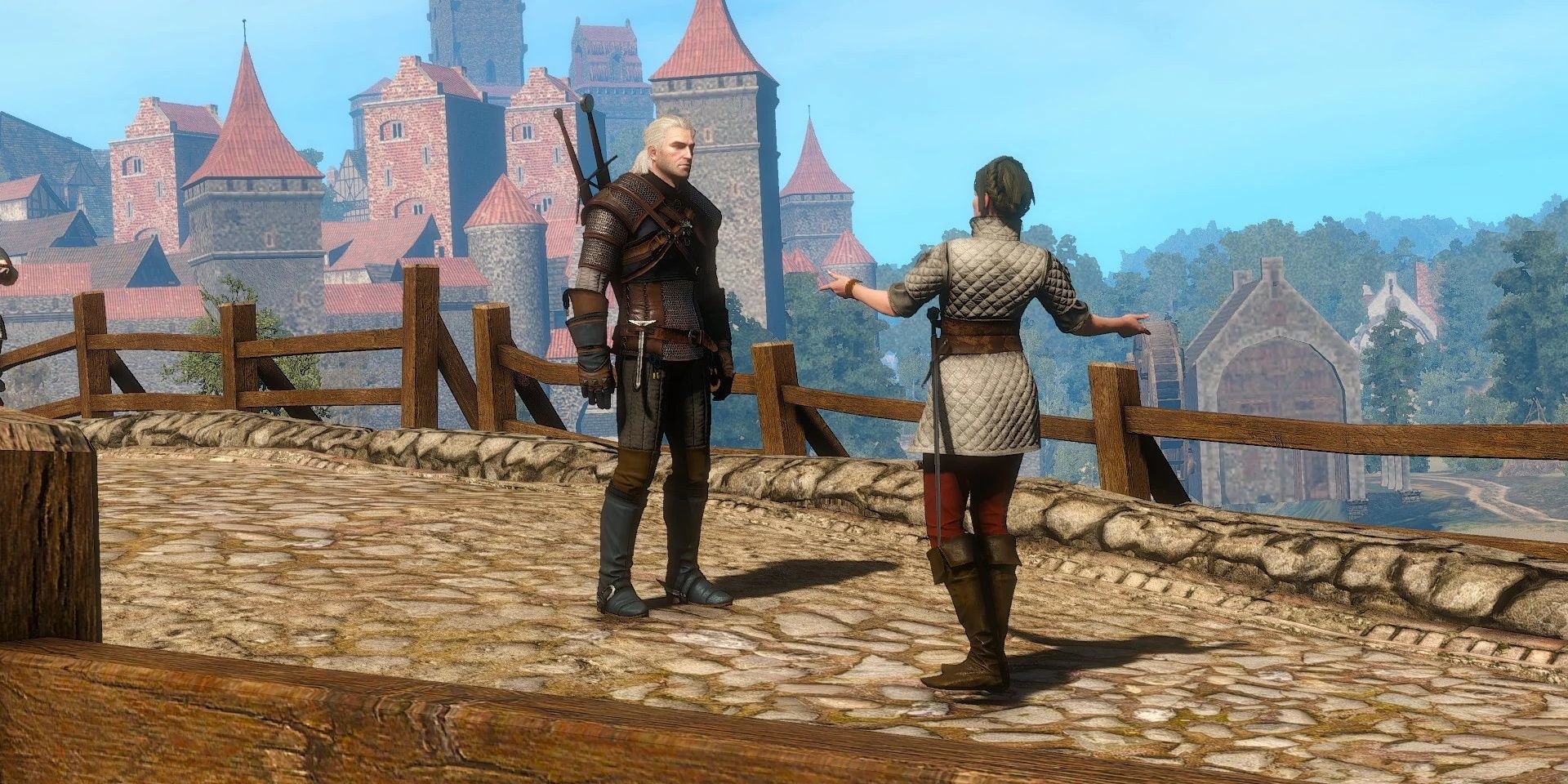 Geralt & Rosa Var Attre From The Witcher 3