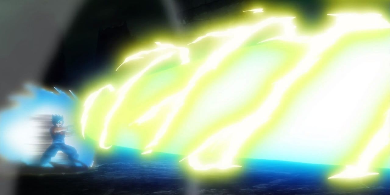 Final Kamehameha used by Vegito in Dragon Ball Super