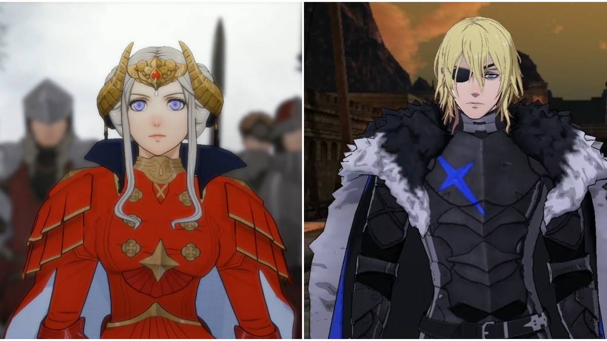 Fire Emblem Three Houses Edelgard And Dimitri