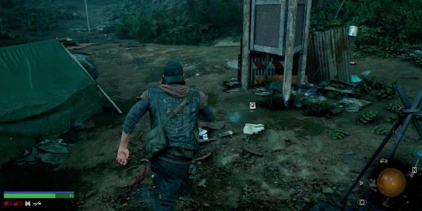 deacon looking at rag