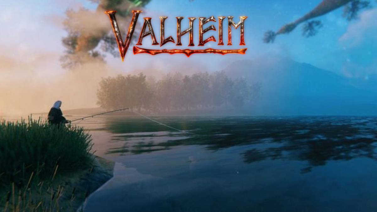 Catching fish in Bulk Fish Trap Valheim