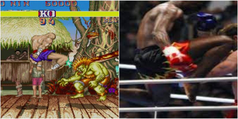 Sagat from Street Fighter