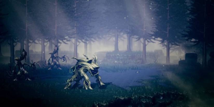 Dangerous Creatures Lurk In The Forest Of No Return In Octopath Traveler