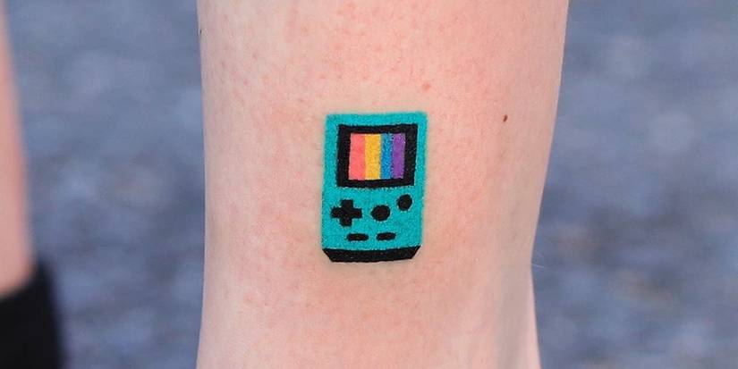 Gameboy Color Tattoo Graphics 10 Real Retro Console Tattoos Gamers Have Gotten