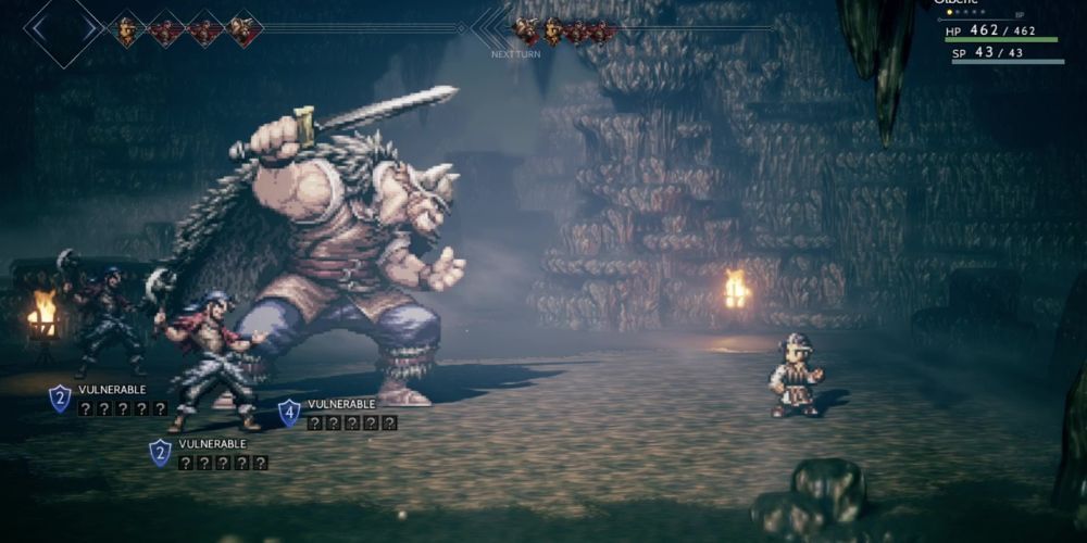 Gaston Is The First Boss Of Olberic's Story In Octopath Traveler