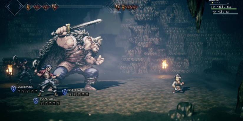 Gaston Is The First Boss Of Olberic's Story In Octopath Traveler