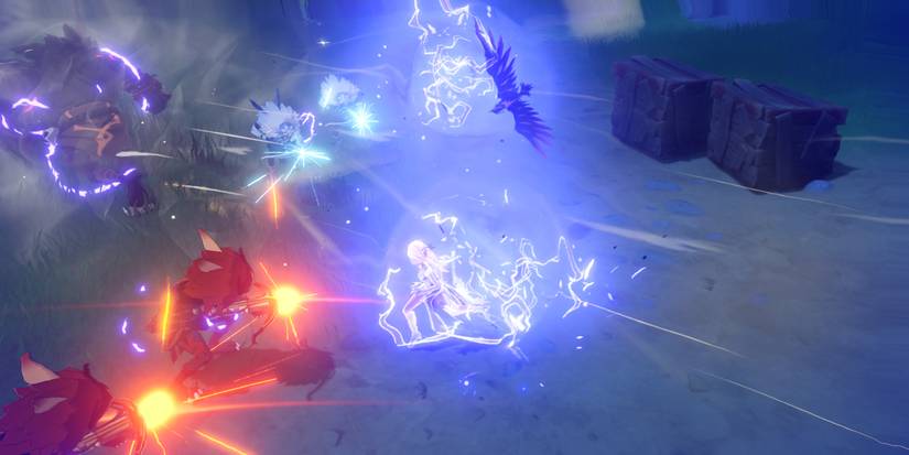 Fischl Leaving Her Burst