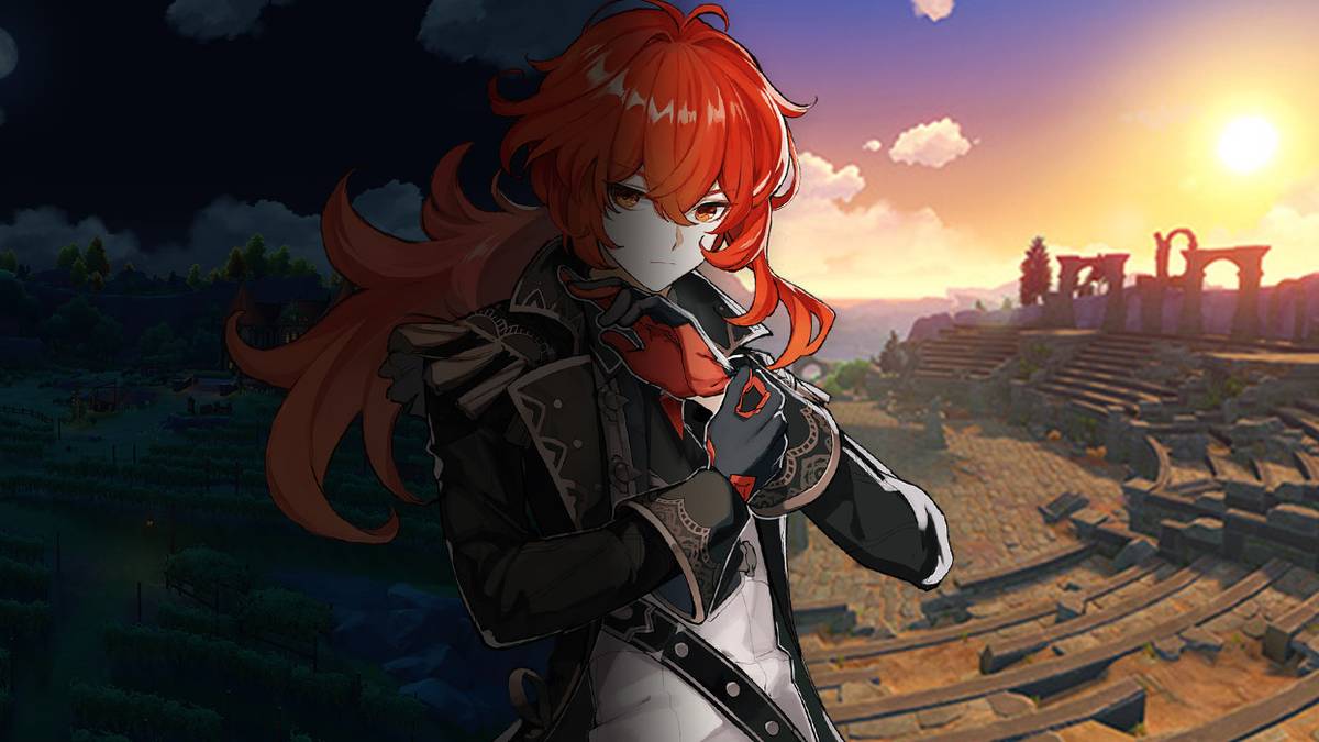 Genshin Impact Diluc Good Evil